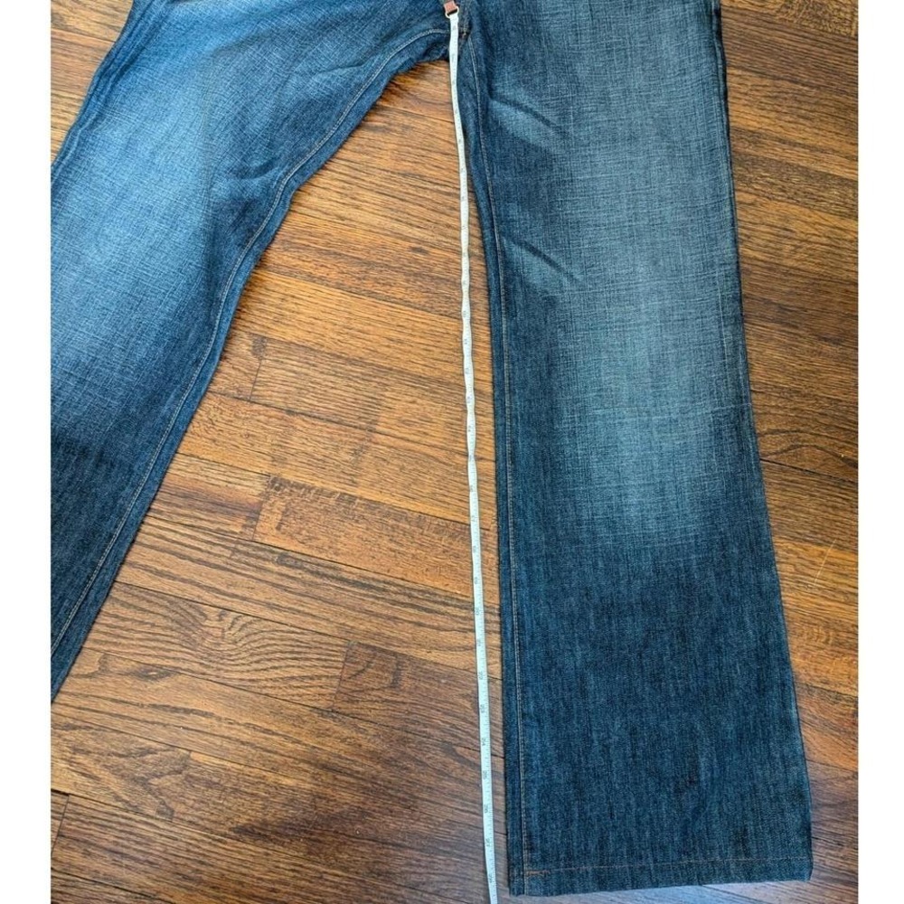 Vintage Joes Jeans Womens Y2K Bootcut Dark Wash Denim Blue W25 Made in USA 2000s - Picture 8 of 9